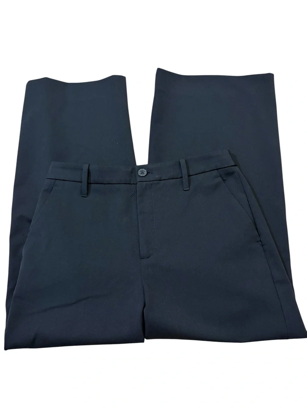 Banana Republic Black Wide Leg Cropped Trousers.  Size 4